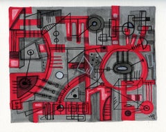 Neo-Expressionist Drawings and Watercolor Paintings