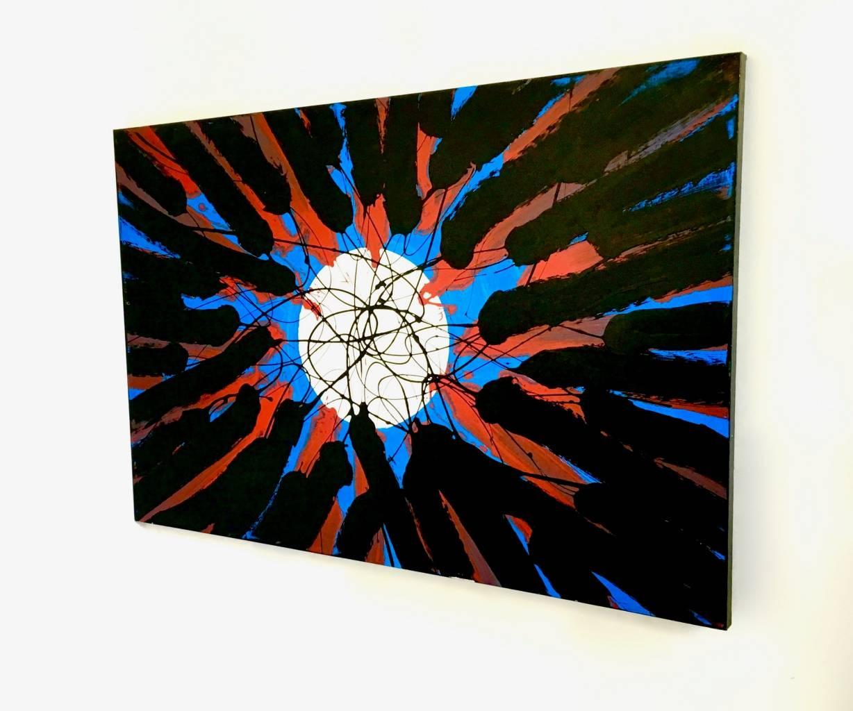 Senza titolo di Enzio Wenk, 2007 - Acrilico su tela, Astratto, Neo-espressionismo in vendita 1