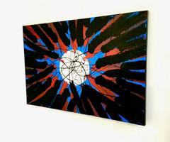 Ohne Titel von Enzio Wenk, 2007  Acryl auf Leinwand, Abstrakt, Neoexpressionismus
