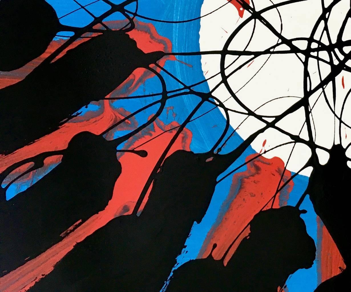 Senza titolo di Enzio Wenk, 2007 - Acrilico su tela, Astratto, Neo-espressionismo in vendita 3