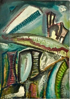 "São Paulo" par Enzio Wenk, 2008 - Paysage urbain, néo-expressionnisme