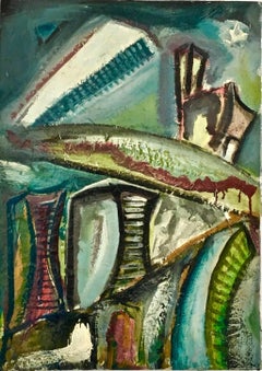 "São Paulo" by Enzio Wenk, 2008 - Urban Landscape, Neo-Expressionism