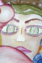 Untitled by Enzio Wenk, 1998 - Abstract Figure, NeoExpressionism