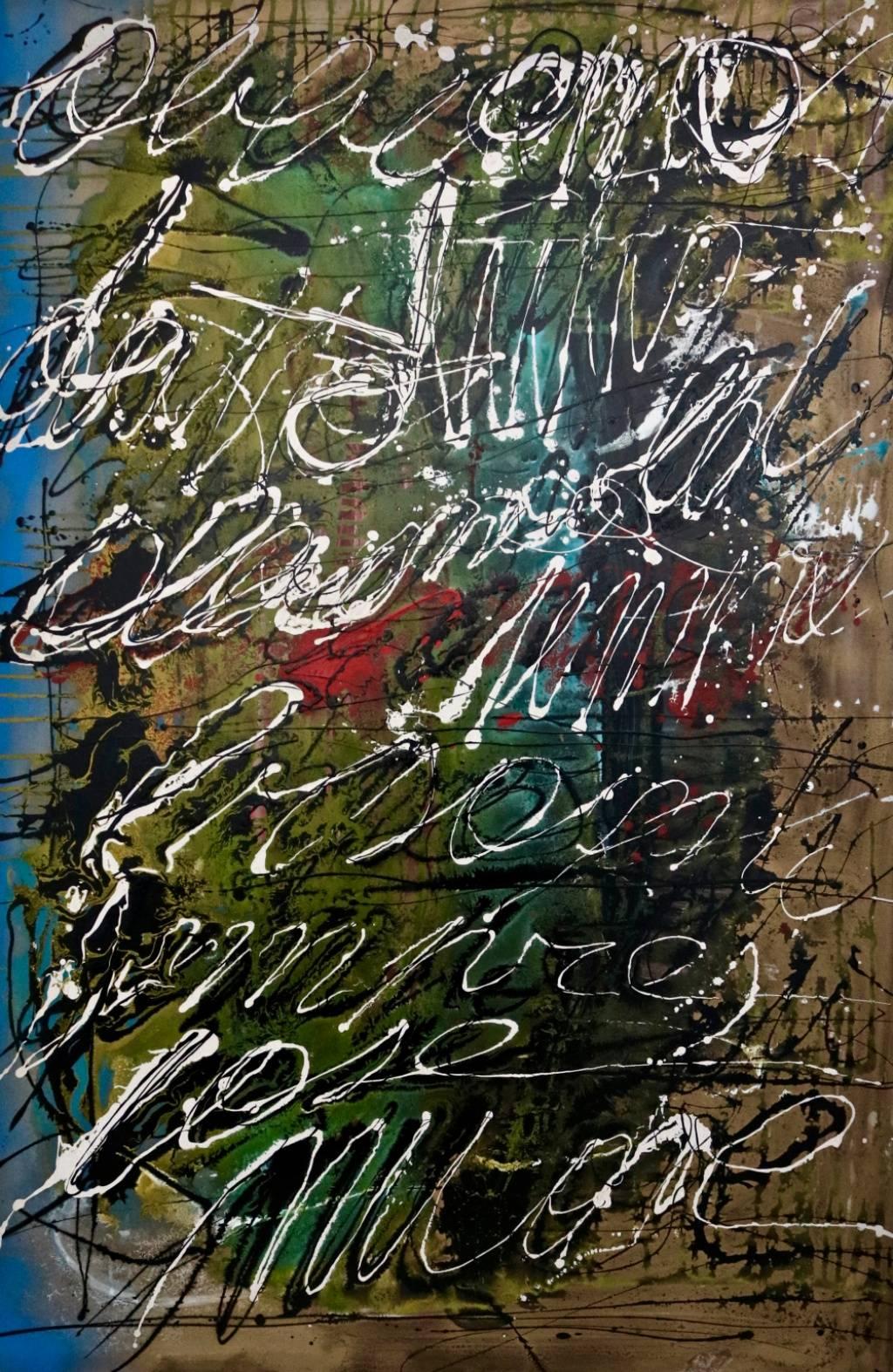 Abstract Painting di Enzio Wenk - Senza titolo