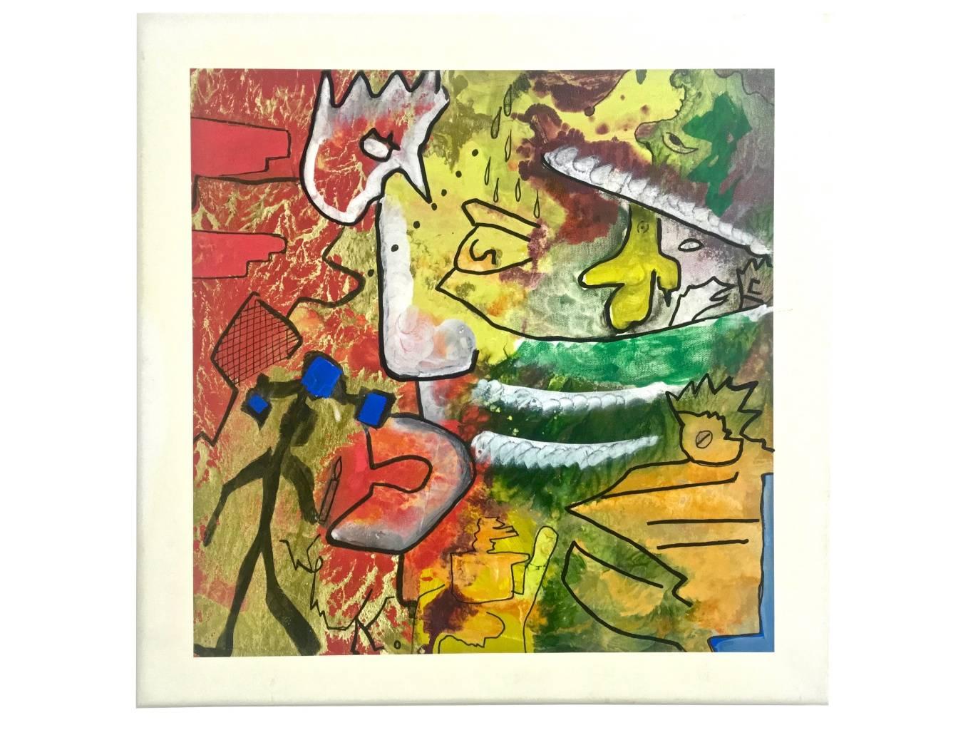 Nondetto - Painting di Enzio Wenk