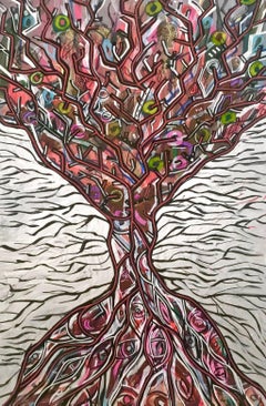 "Albero" by Enzio Wenk, 2017 - Still Life Painting, Acrylic Paint on Canvas