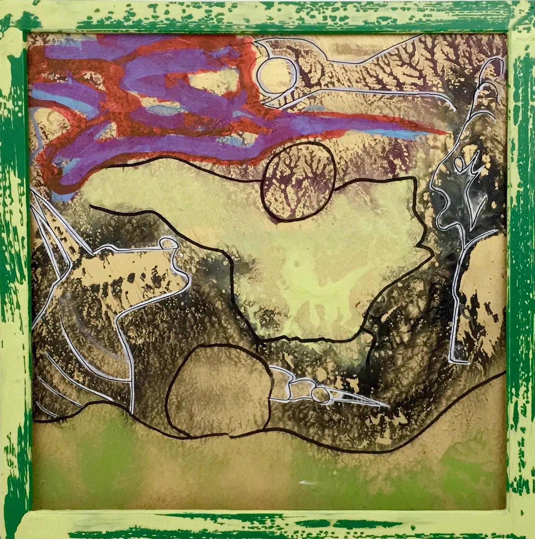 Abstract Print di Enzio Wenk - Senza titolo