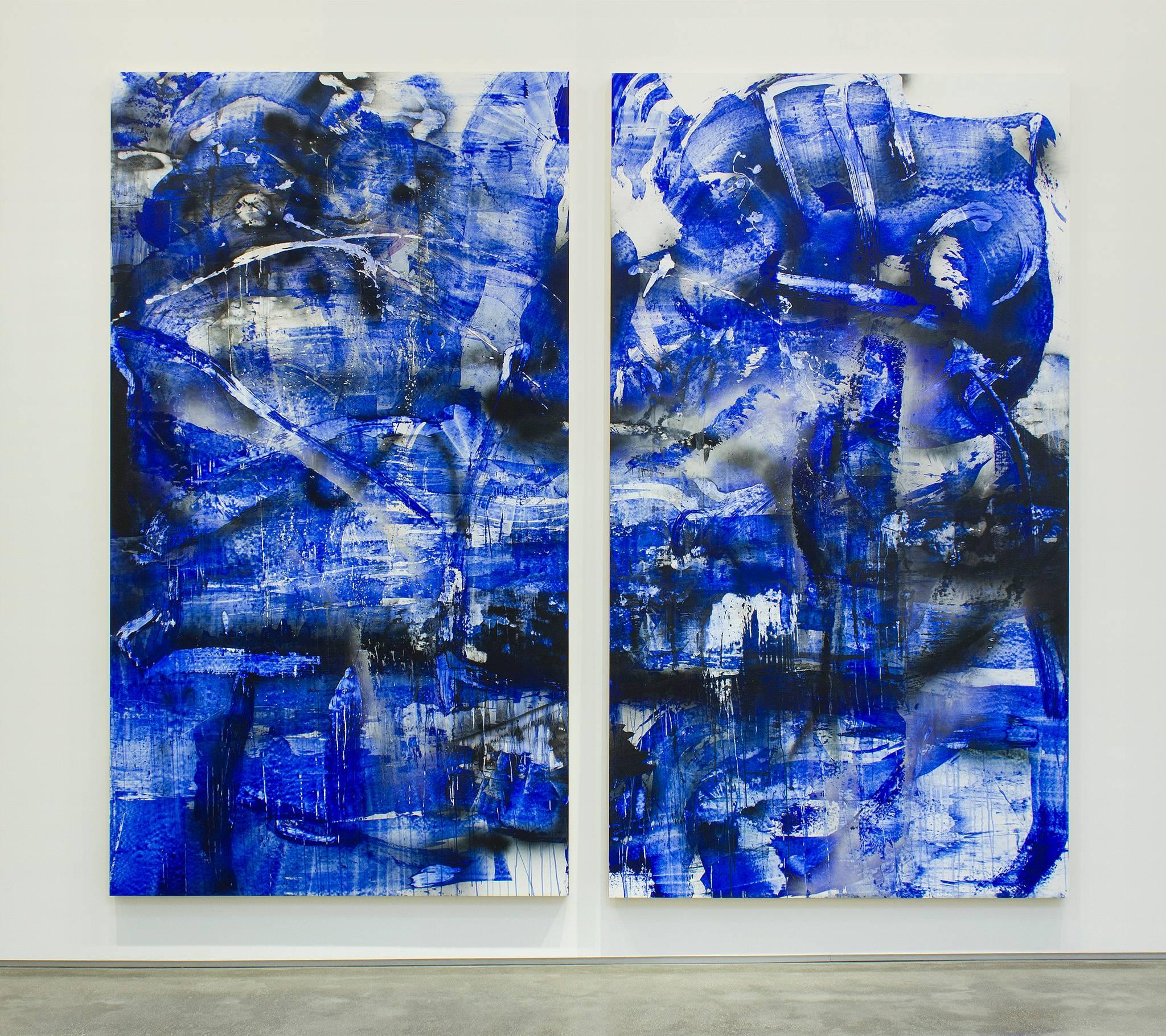 Chris Trueman Abstract Painting - BPE