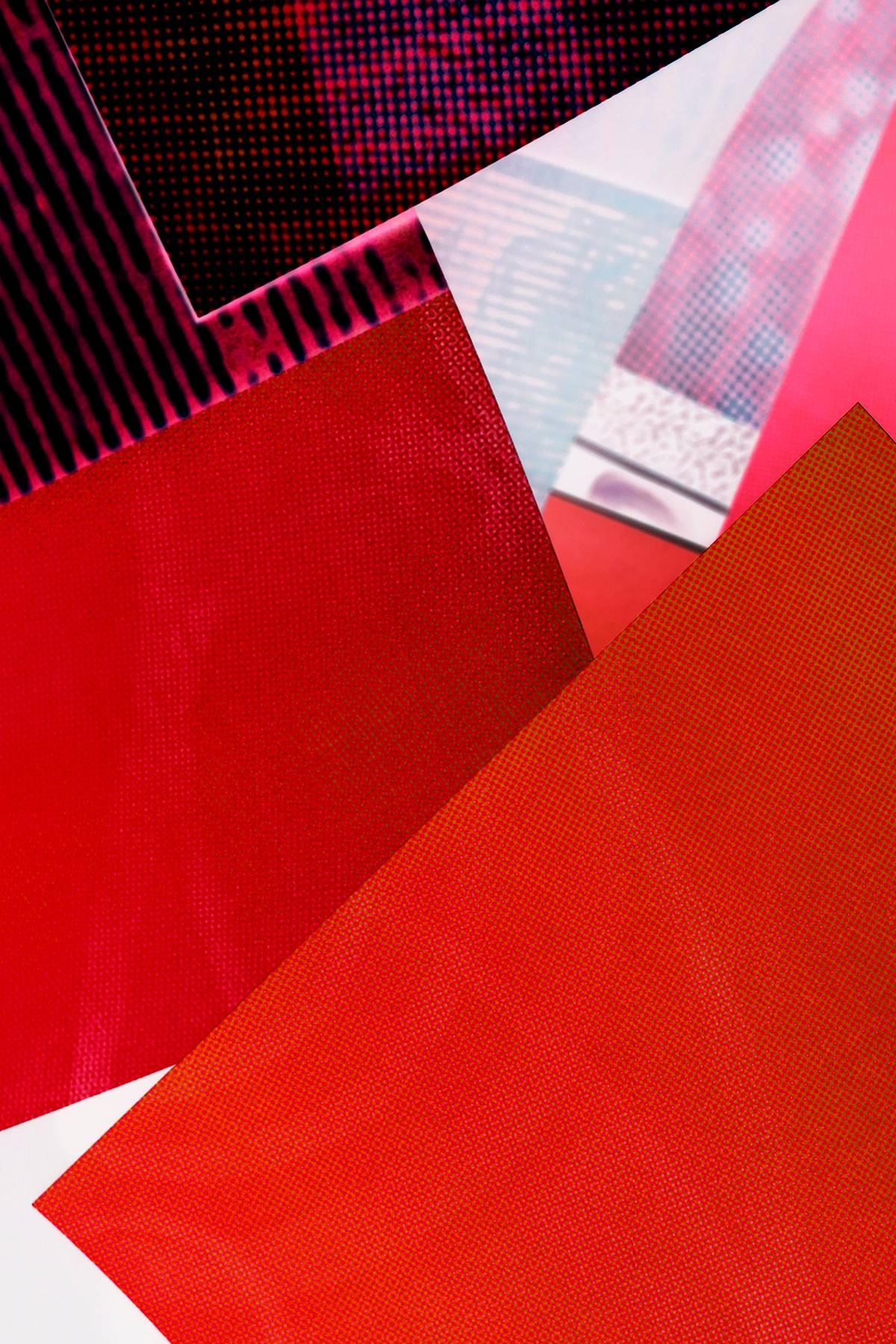 Robyn Voshardt and Sven Humphrey Abstract Photograph - Domination of Red I