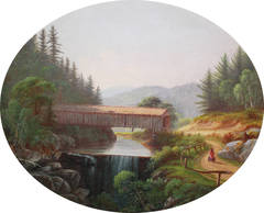 New England Landscape (pair)