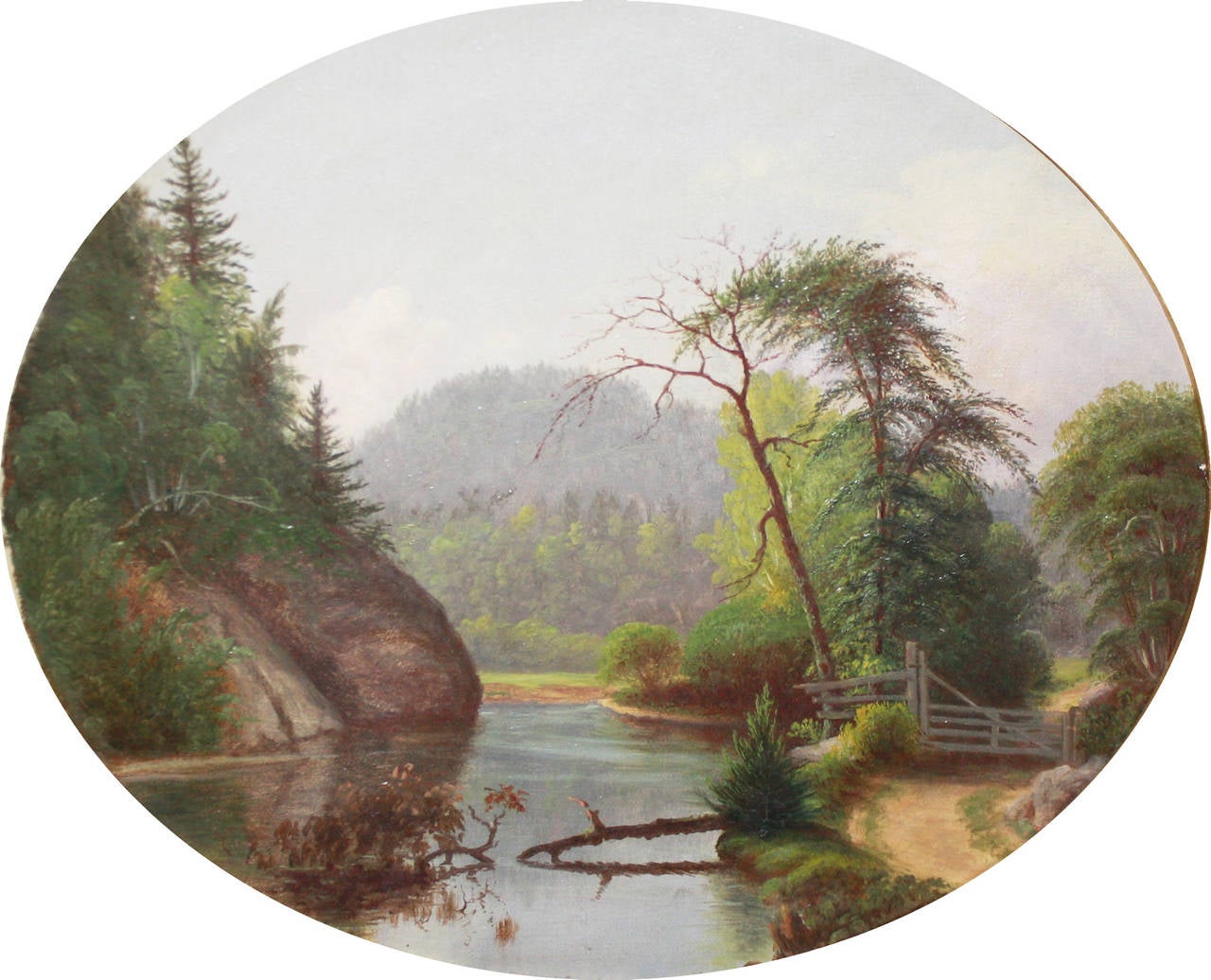 New England Landscape (pair)