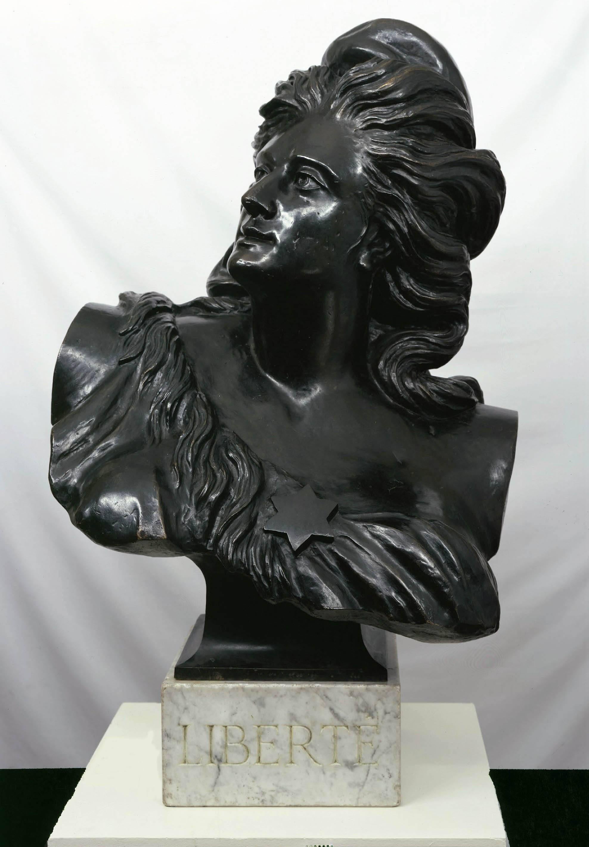 Gustave Courbet Figurative Sculpture - La Liberté
