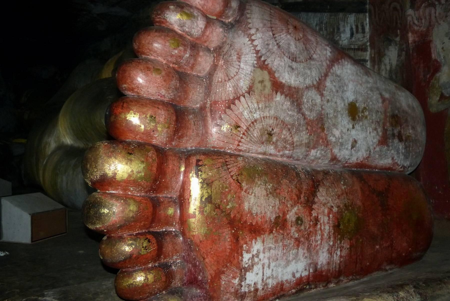 H. Allen Benowitz Color Photograph - Sole-Soul; Color Photgraphy, Sirgiriya, Sri Lanka- Photograph