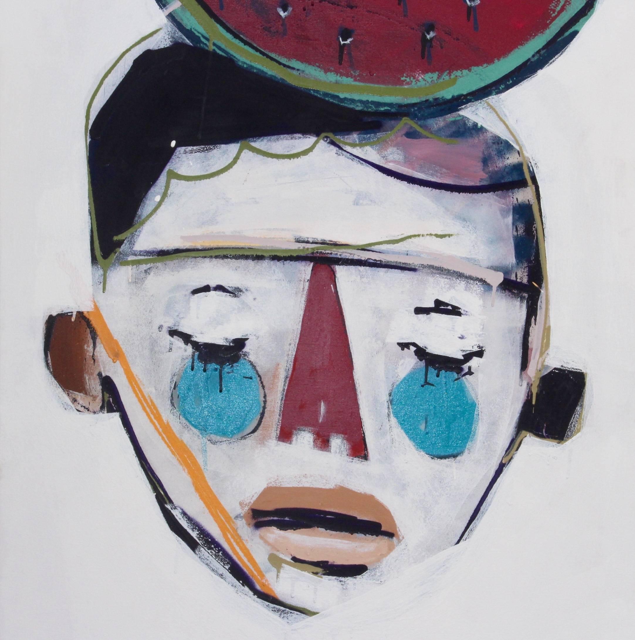 Rodrigo Branco, 'Boy With Watermelon', Contemporary Street / Graffiti Art, 2014 1