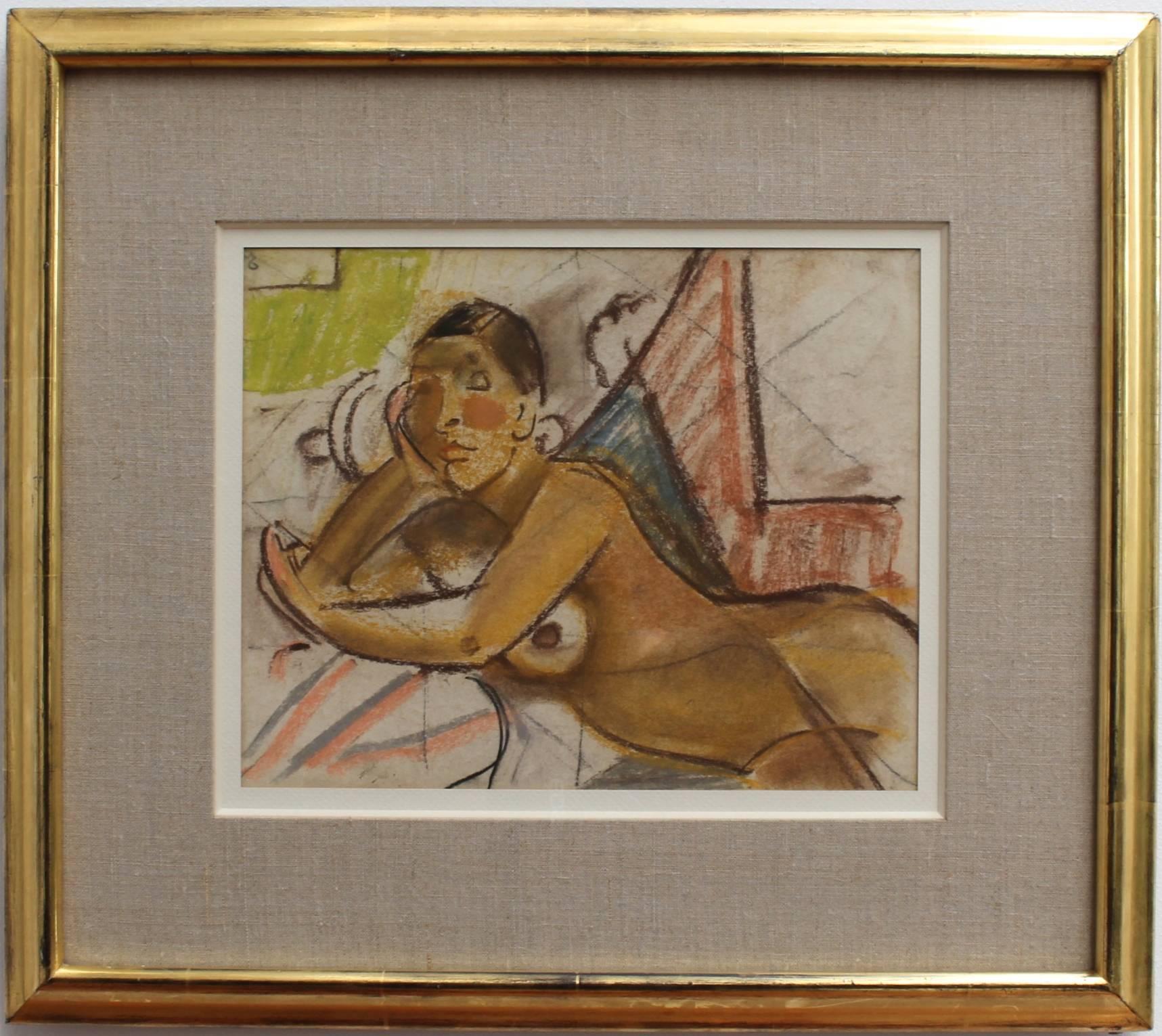 Portrait of Josephine Baker - Painting by Unknown