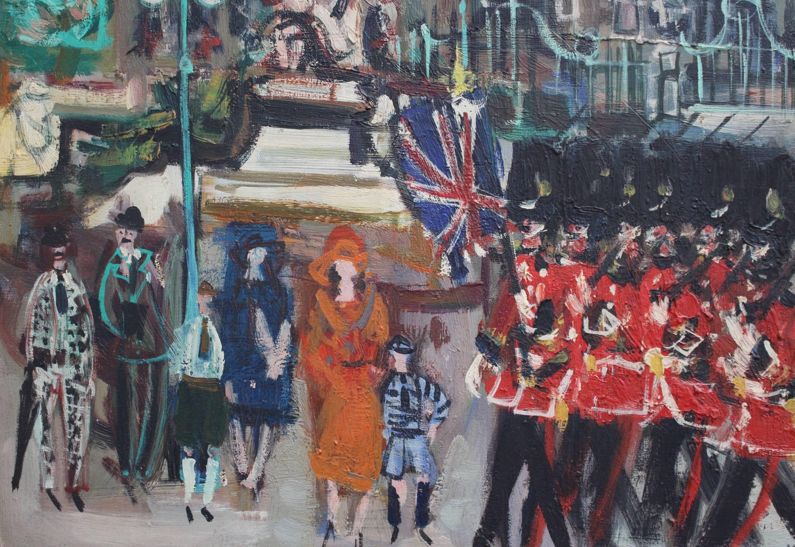 'Changing of the Guard at Buckingham Palace' by Maurice Empi, London c. 1960s  2