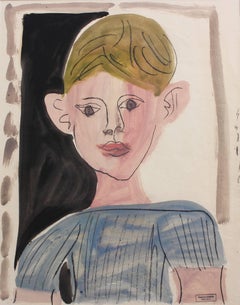 Vintage Portrait of a Young Boy