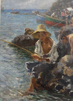 'Pescatorello' (Little Fisherman) by Gaetano Spagnolo (circa 1930s)