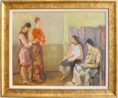 'La Sartoria' (The Dressmaker's Workshop) by Alberto Chiancone (circa 1960s)