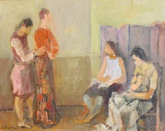 'La Sartoria' (The Dressmaker's Workshop) by Alberto Chiancone (circa 1960s)