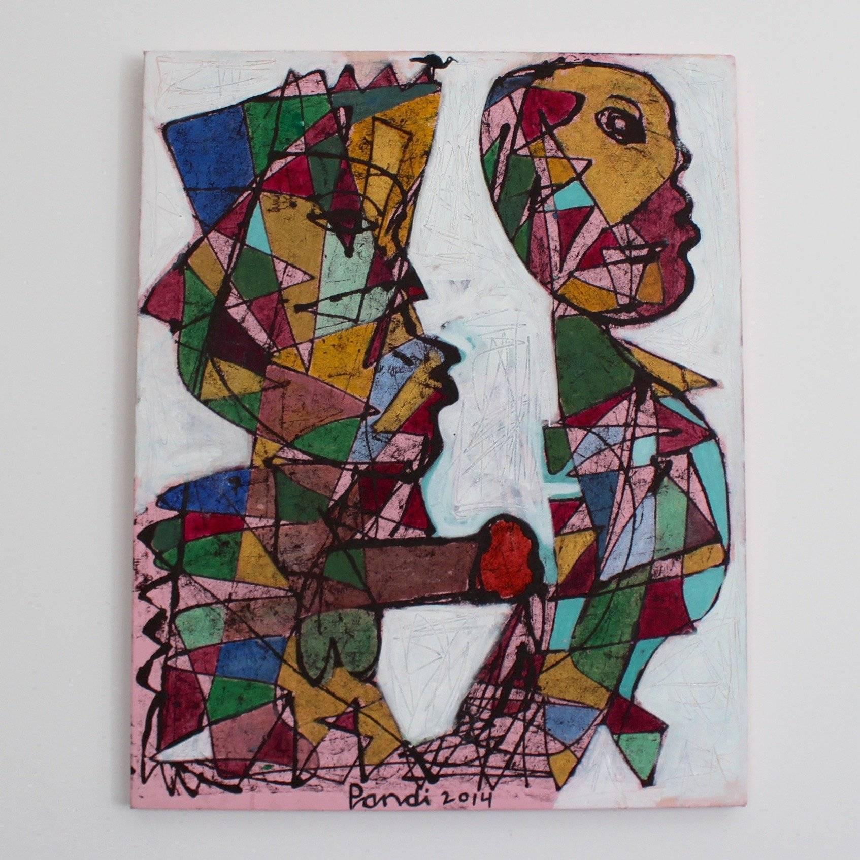 Abstract Figure 3 - Painting by Pandi