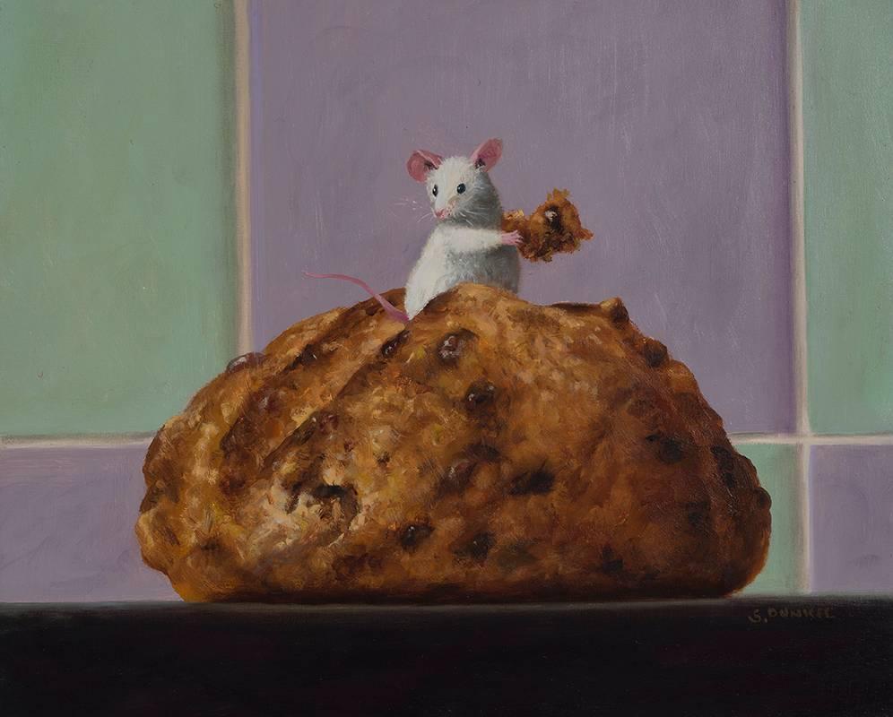 Stuart Dunkel Animal Painting - Loafer