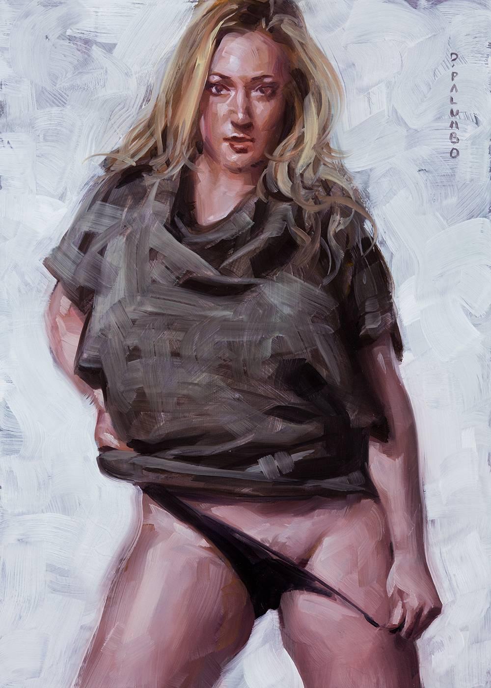David Palumbo Nude Painting - Christine #4