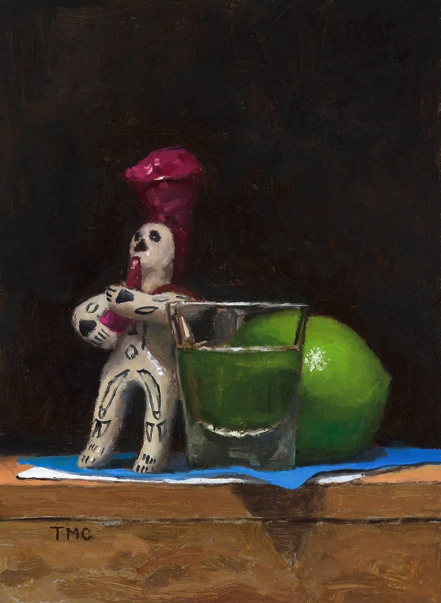 Todd M. Casey Still-Life Painting - Tequila Shot