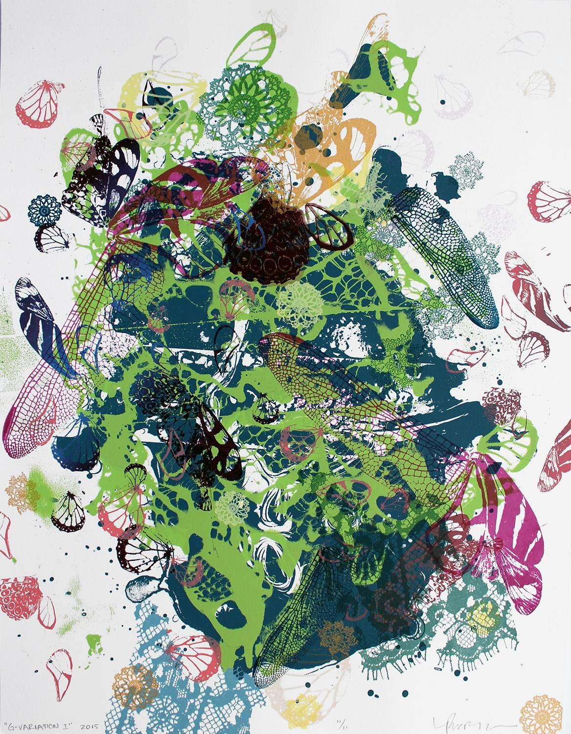 Lina Puerta Abstract Print - G - Variation I