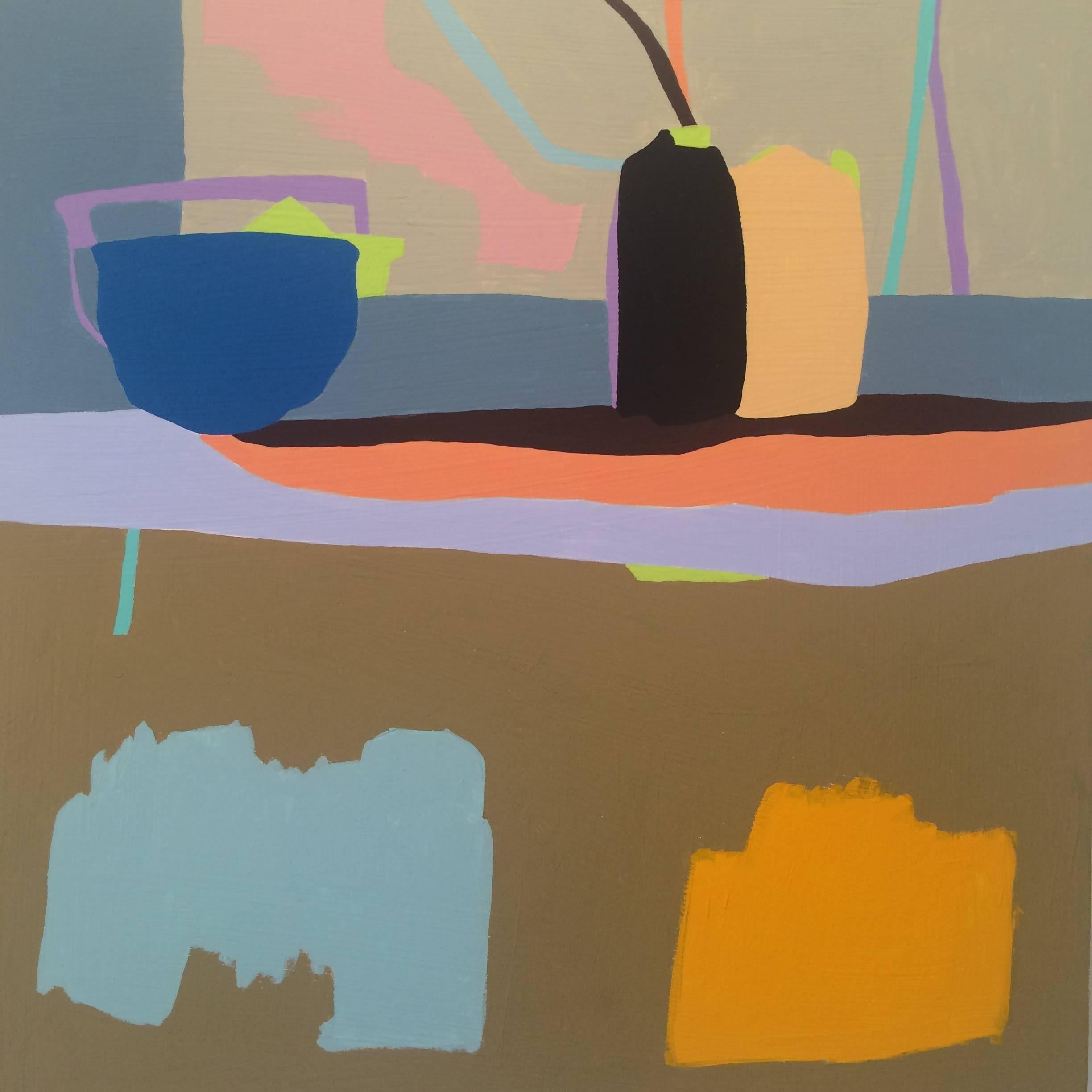 Barbara Marks Abstract Painting - Recollection, No. 61
