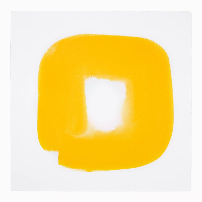 Véronique Gambier Aperture In Sunshine Yellow V Painting For Véronique Gambier Aperture In Sunshine Yellow V
