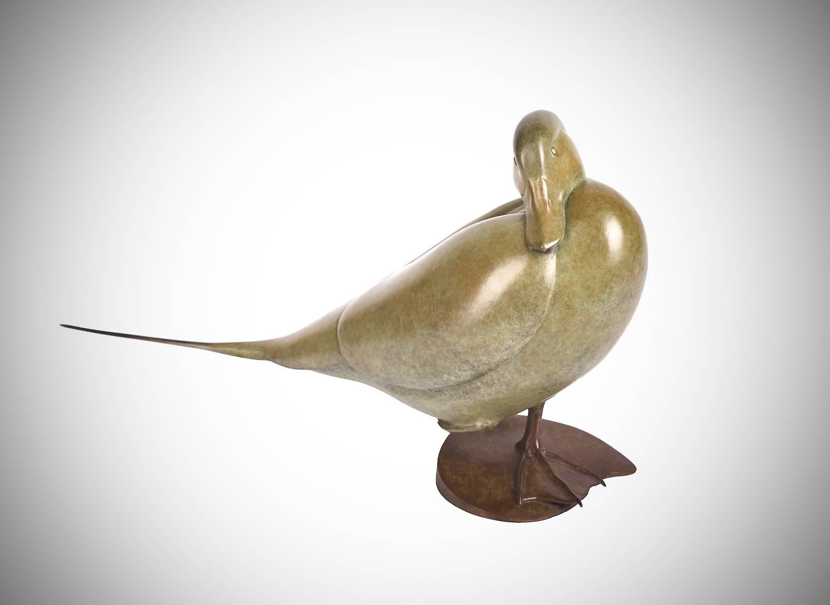 Pintail Duck - Sculpture by Jonathan Knight