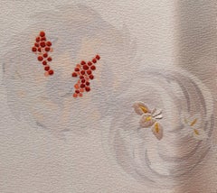 Japanese Painted Silk Scroll