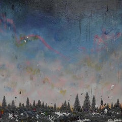 Dusty Clouds, Lee Herring, Mixed media art, Original Art, Affordable art