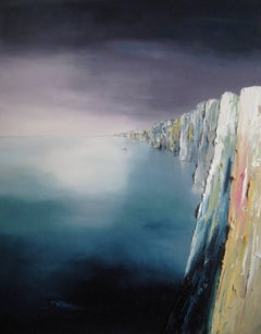 Fading Light on Alabaster, Normandy