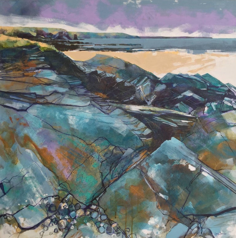 Lucy Davies Rocks at Constantine Bay, Cornwall at 1stDibs