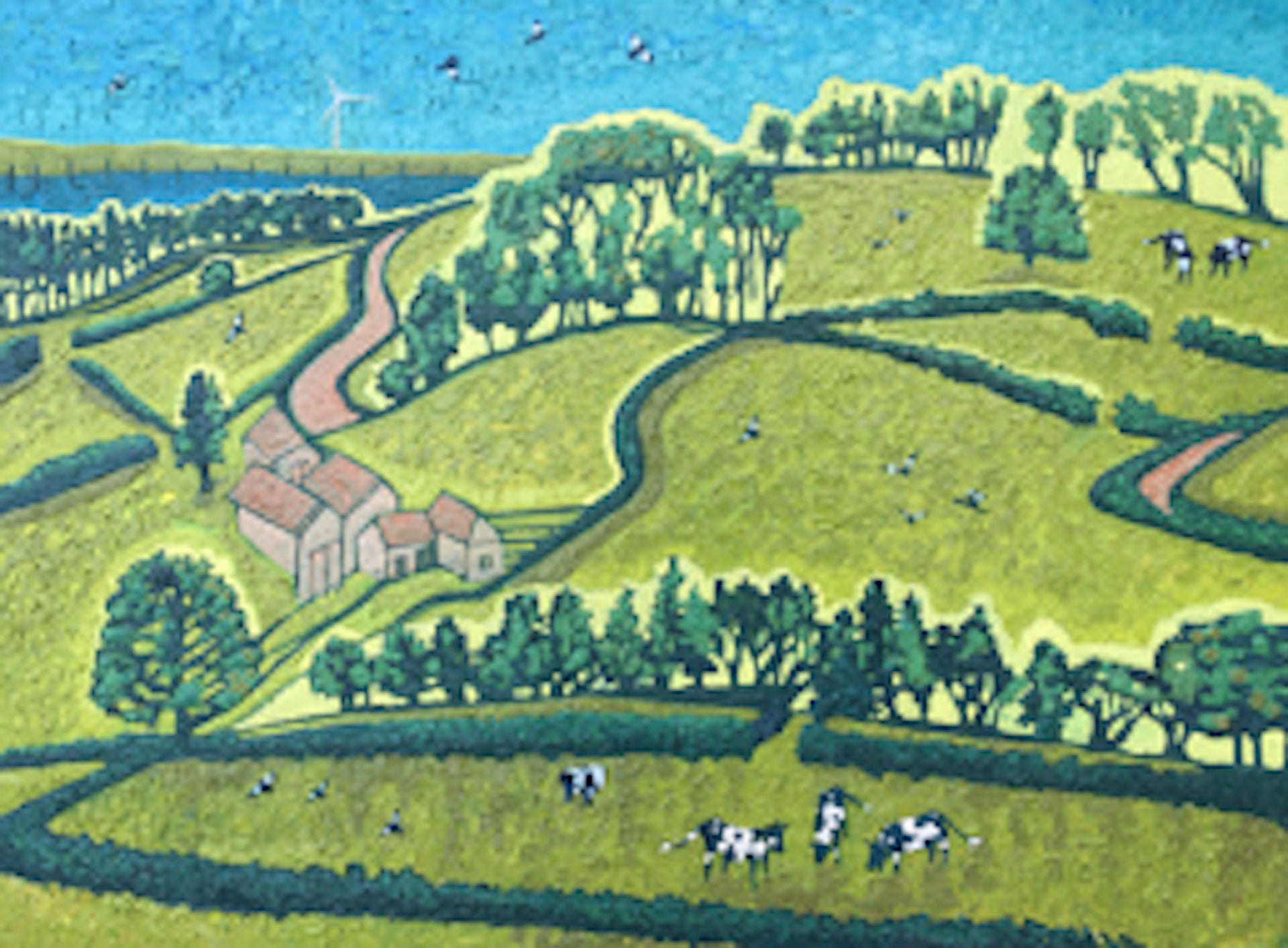 Andrea Allen - Andrea Allen, Tree Bathing, Original Oil Painting ...