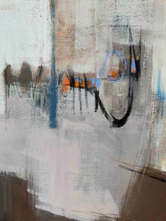 Umber Twilight Contemporary, Abstract, Original