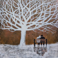Building Castles X, Original painting, Acrylic on canvas, contemporary