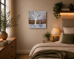 Building Castles X, Original painting, Acrylic on canvas, contemporary