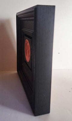 Luna Eclipse Red Shine Pocket Painting 297, Mond, Weltraum