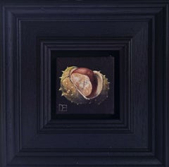Chestnut (Autumn Collection) Pocket Painting 310, original painting, still life