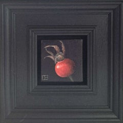 Rosehip (Autumn Collection) Pocket Painting 309, original painting