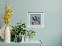 Giraffe Love, Mosi, Tilly & Twiga, Original painting, nature, animal, giraffe