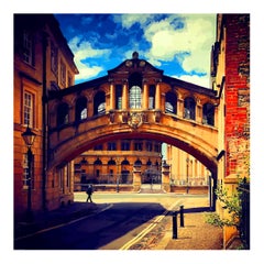 Bridge of Sighs, Oxford, city, urban, contemporary, limited edition print