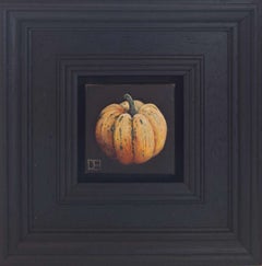 Pumpkin Squash (Veg Collection) Pocket Painting 322, original painting