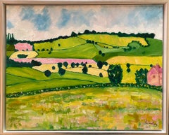 Little Red House, Cotswolds, Fields Brown, Landscape, house, contemporary