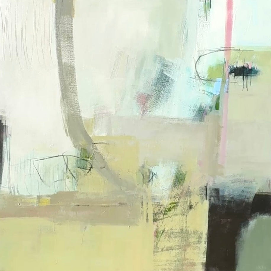Endless Afternoon, Contemporary, Abstract, Original, colour, acrylic on canvas