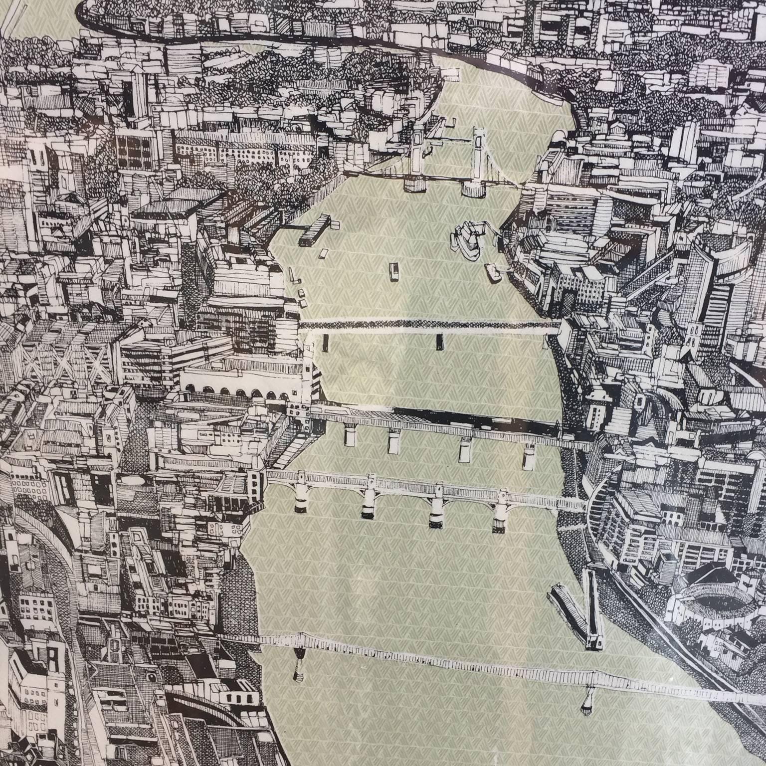 So This is London – Print von Clare Halifax