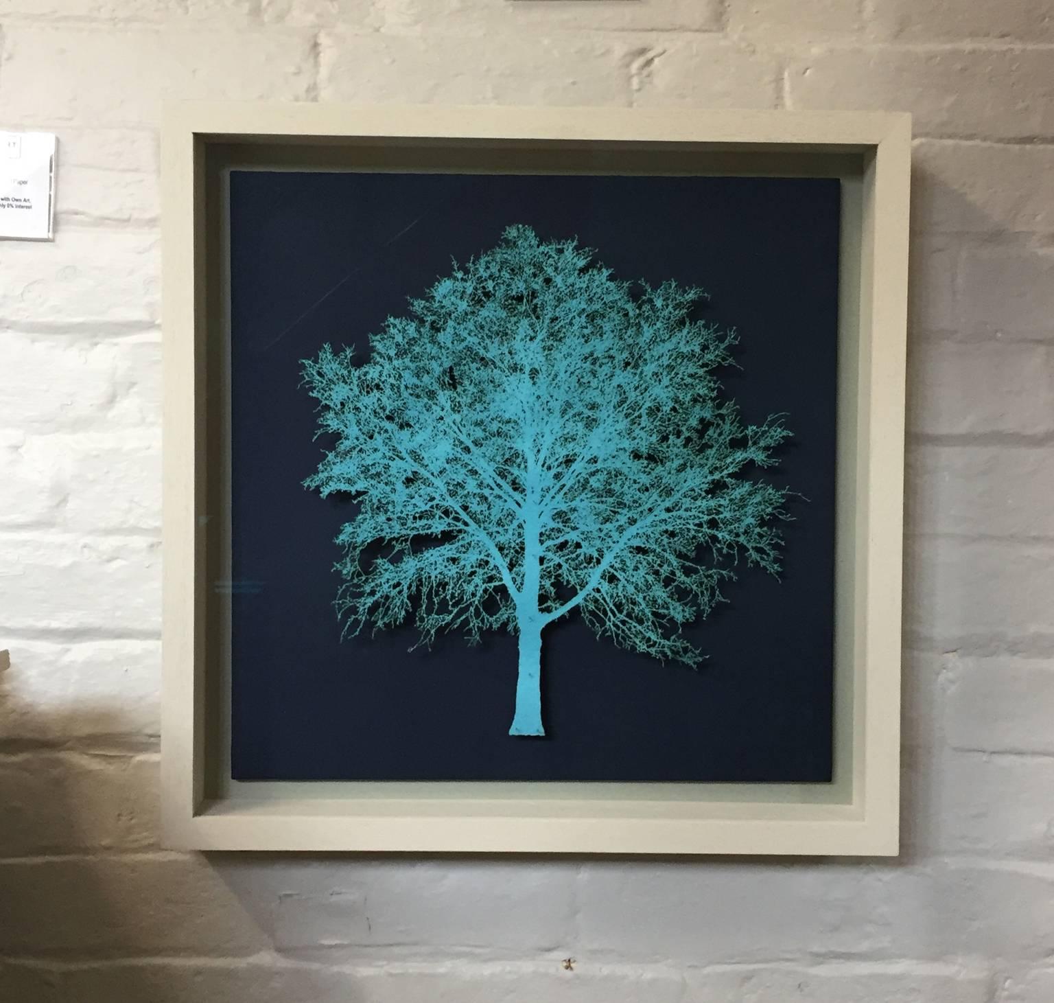 Blue Oak Tree - Sculpture by Emma Levine